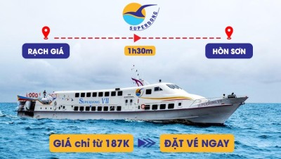 Tàu Superdong Rạch Giá - Hòn Sơn